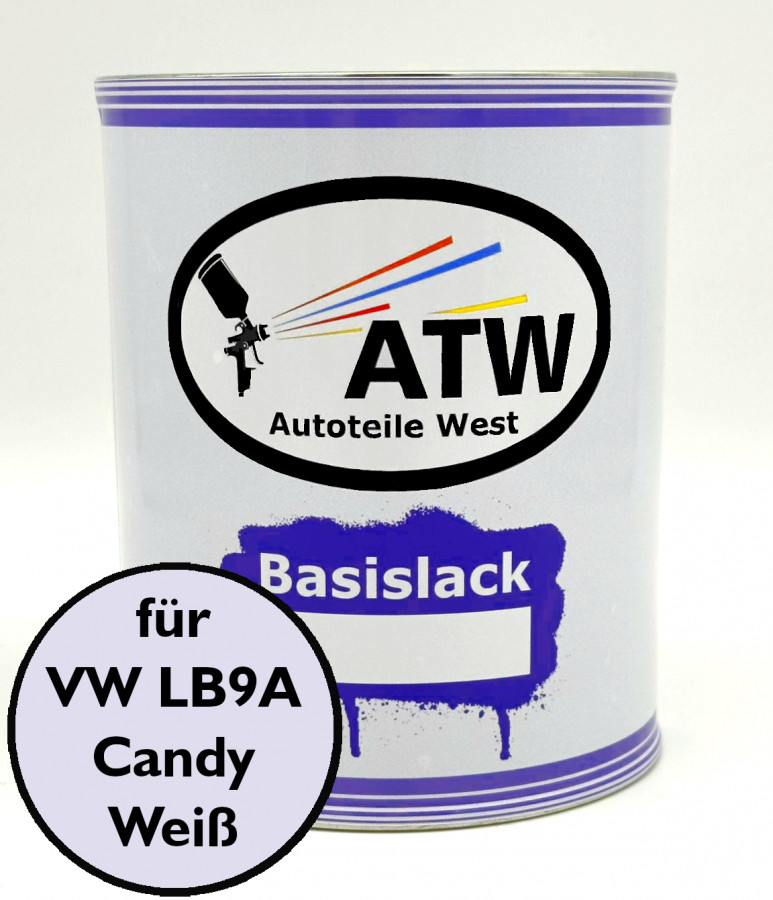 Autolack für VW LB9A Candy Weiß